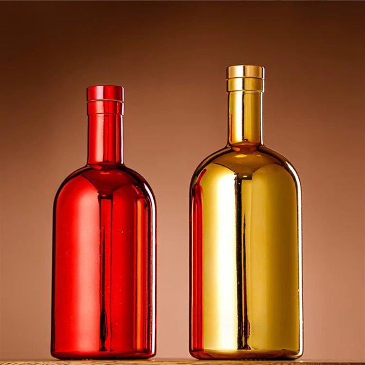 Electroplated Vodka Bottle Electroplated Vodka Bottle